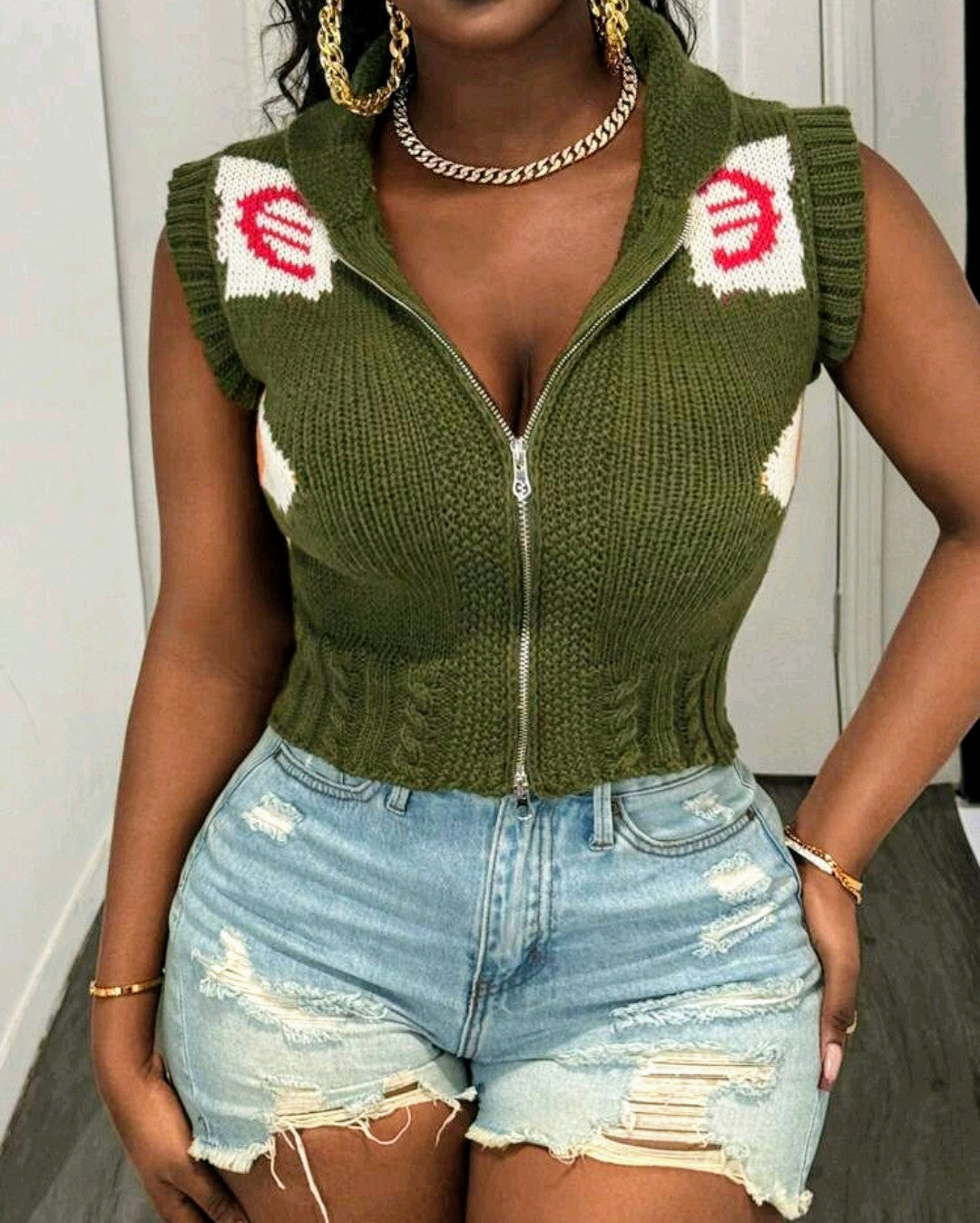 BAM CROP CARDIGAN