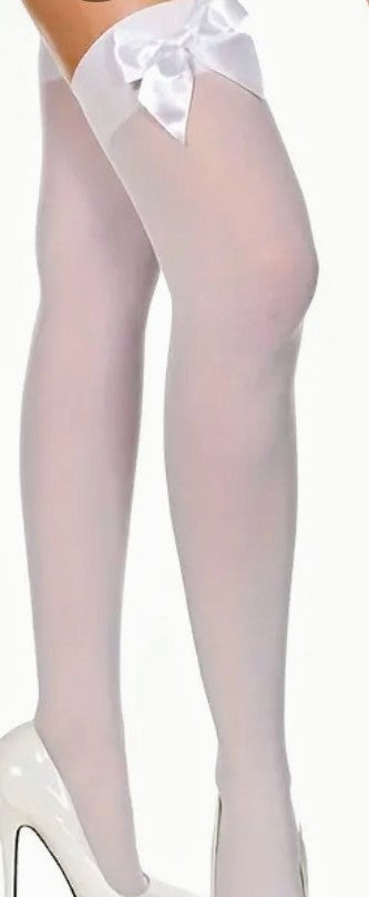TIE BOW KNEE-HIGH STOCKINGS