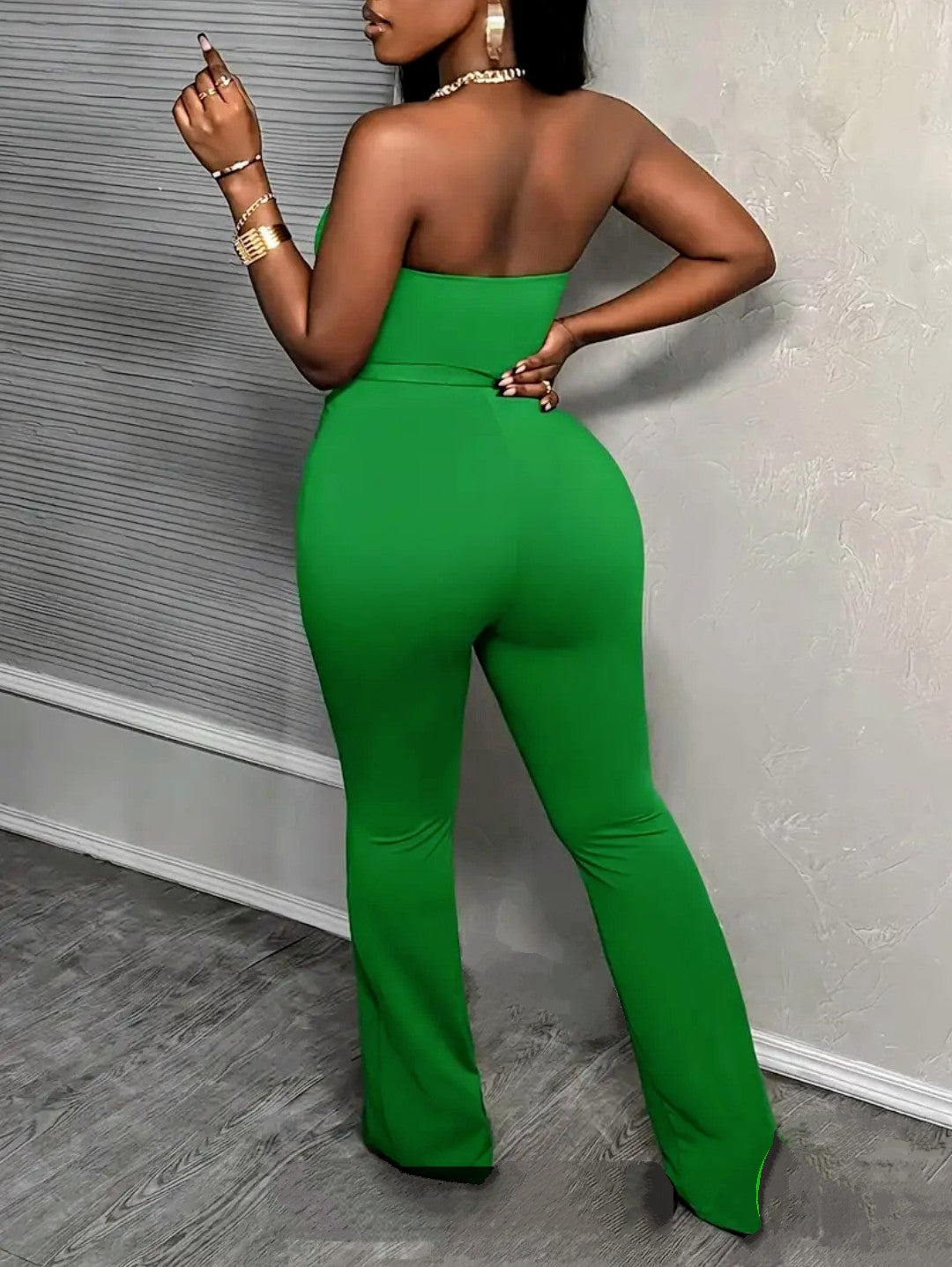 CASUAL STRAPLESS JUMPER