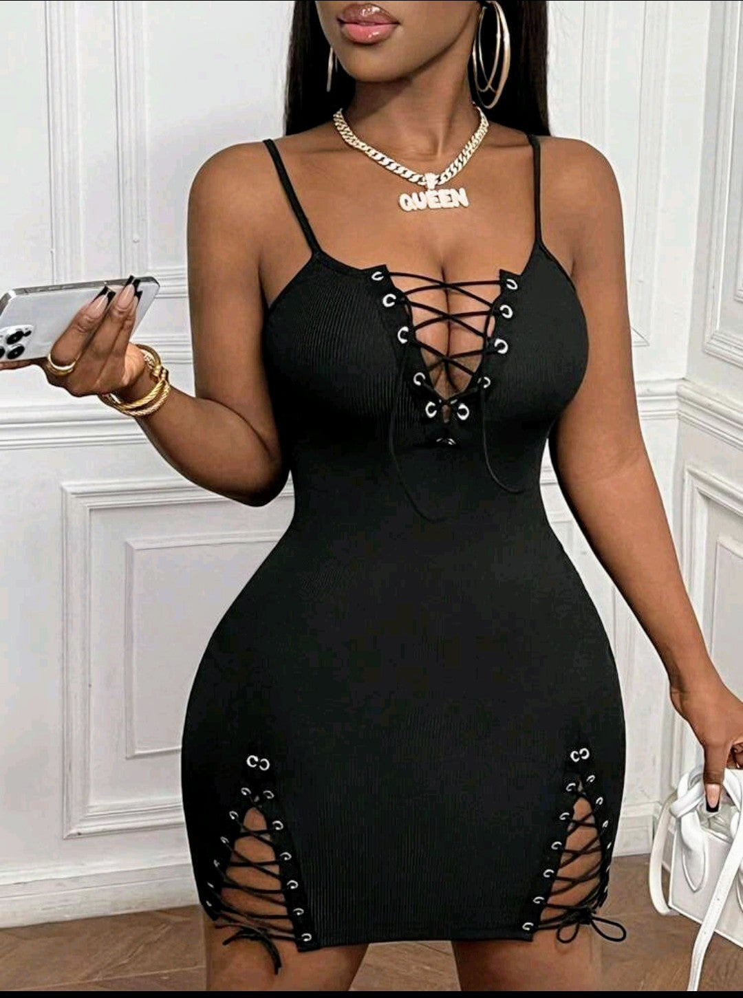 GOTHIC CAMI DRESS