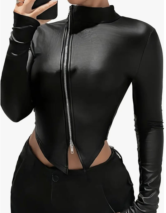 SLEEK BIKER JACKET