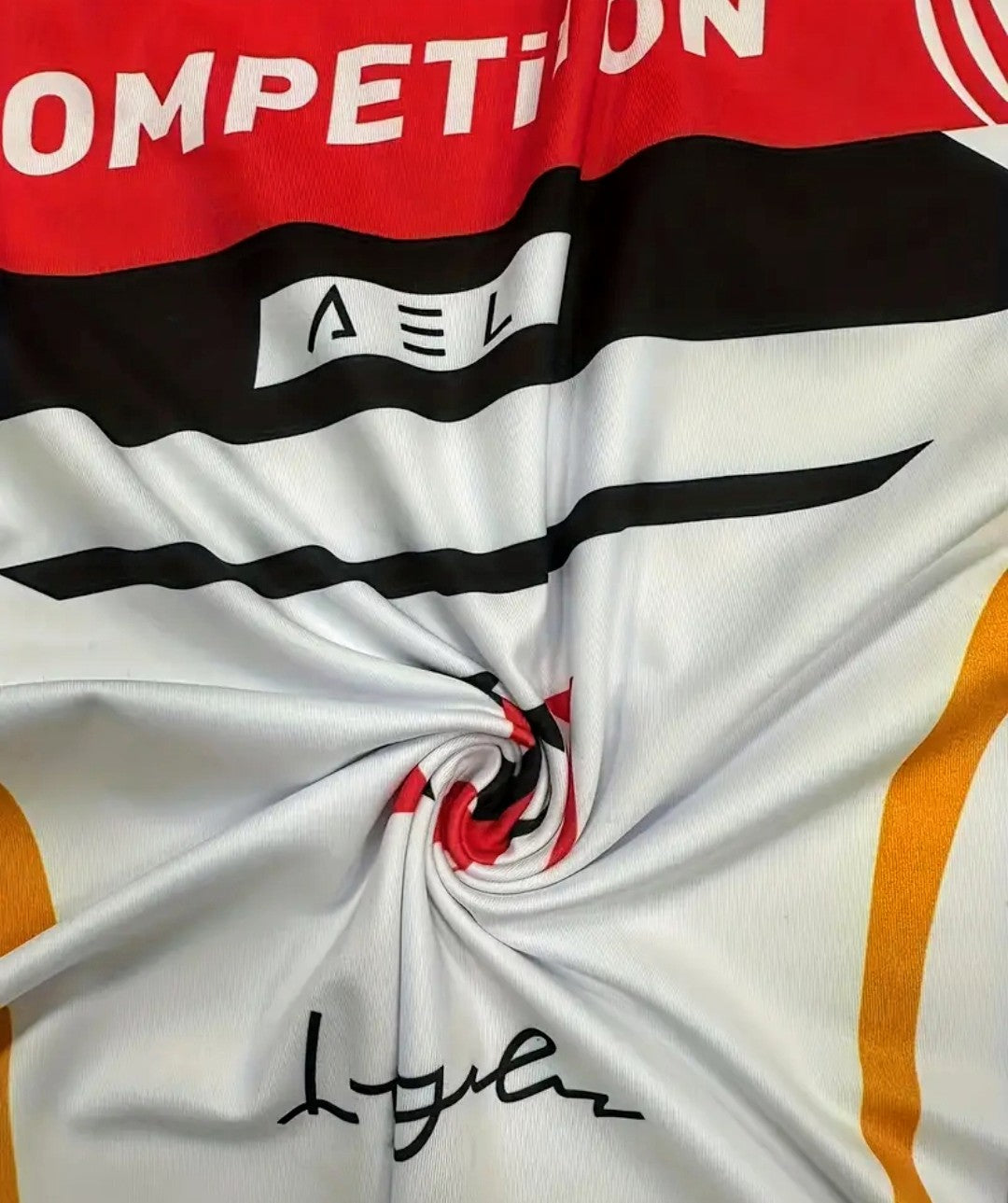 COMPOSITION JERSEY STYLE TOP