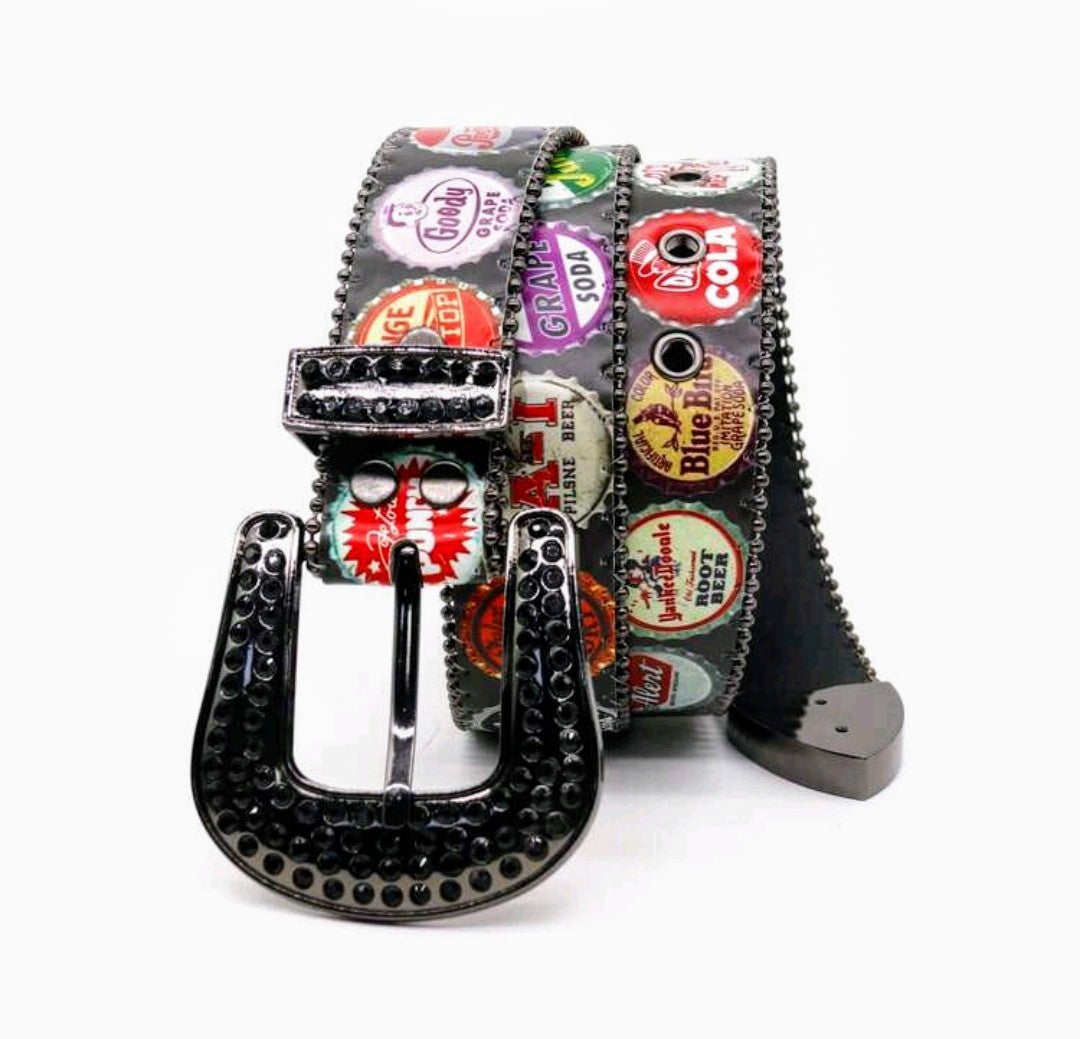 BEER CAP PRINTED BELT